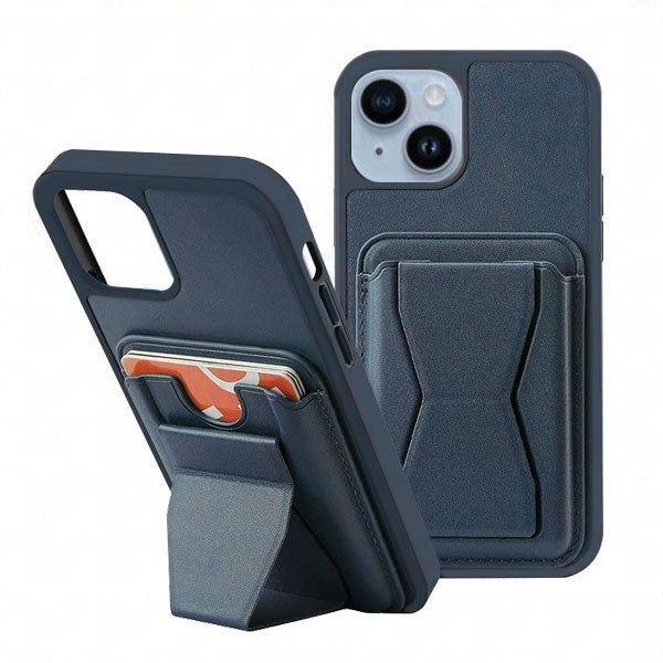 Étui portefeuille avec porte-cartes et béquille pour iPhone 13/14 Étui portefeuille avec porte-cartes et béquille pour iPhone 13/14